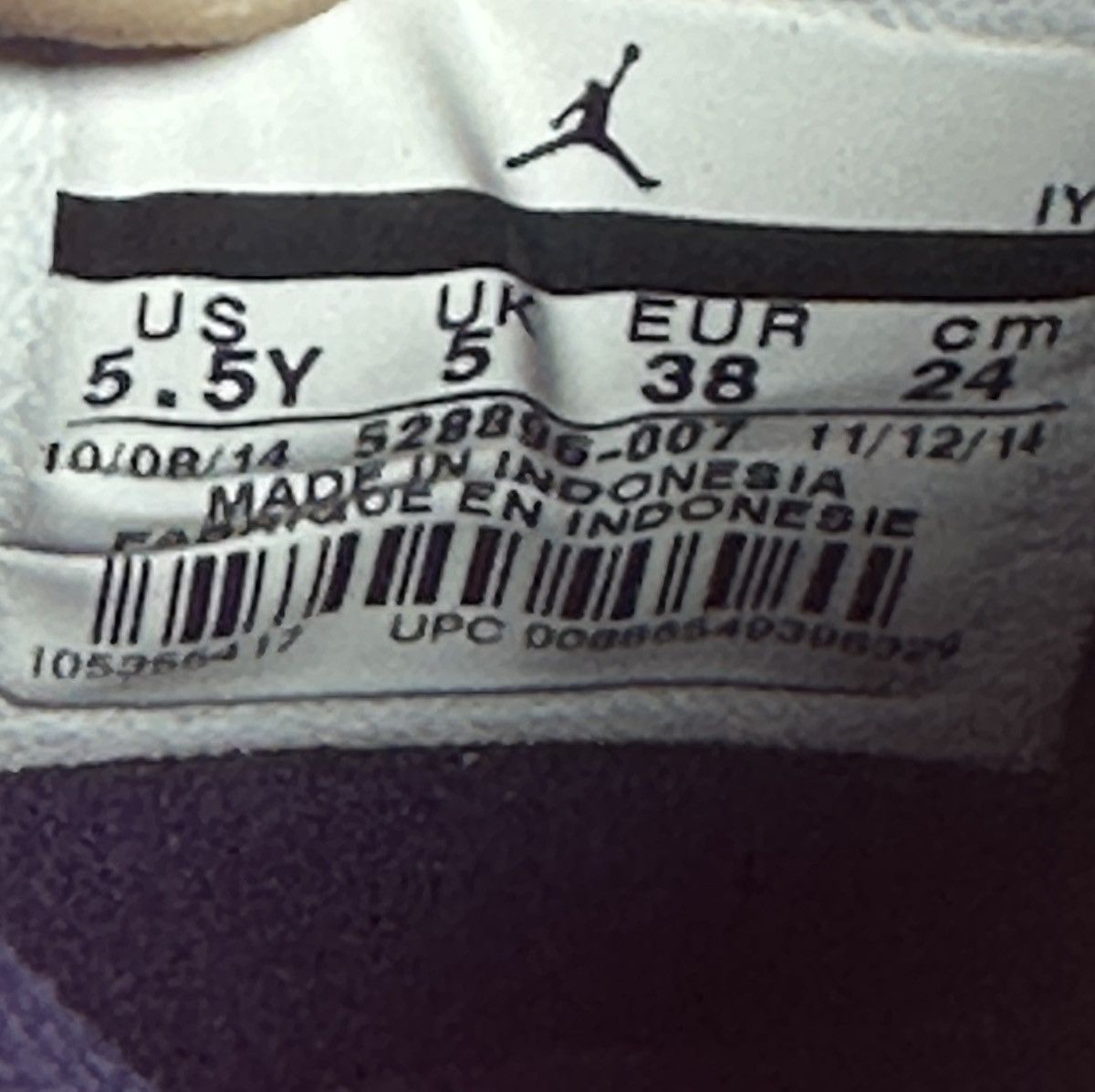 Jordan Brand Size 5.5 (GS) - Jordan 11 Retro Georgetown Size US 5.5 / EU 38 - 7 Thumbnail