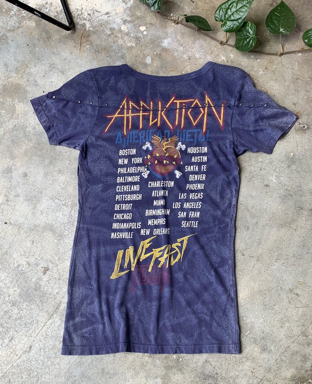 Affliction Y2k Affliction American Metal Live Fast Tour Size M / US 6-8 / IT 42-44 - 3 Thumbnail