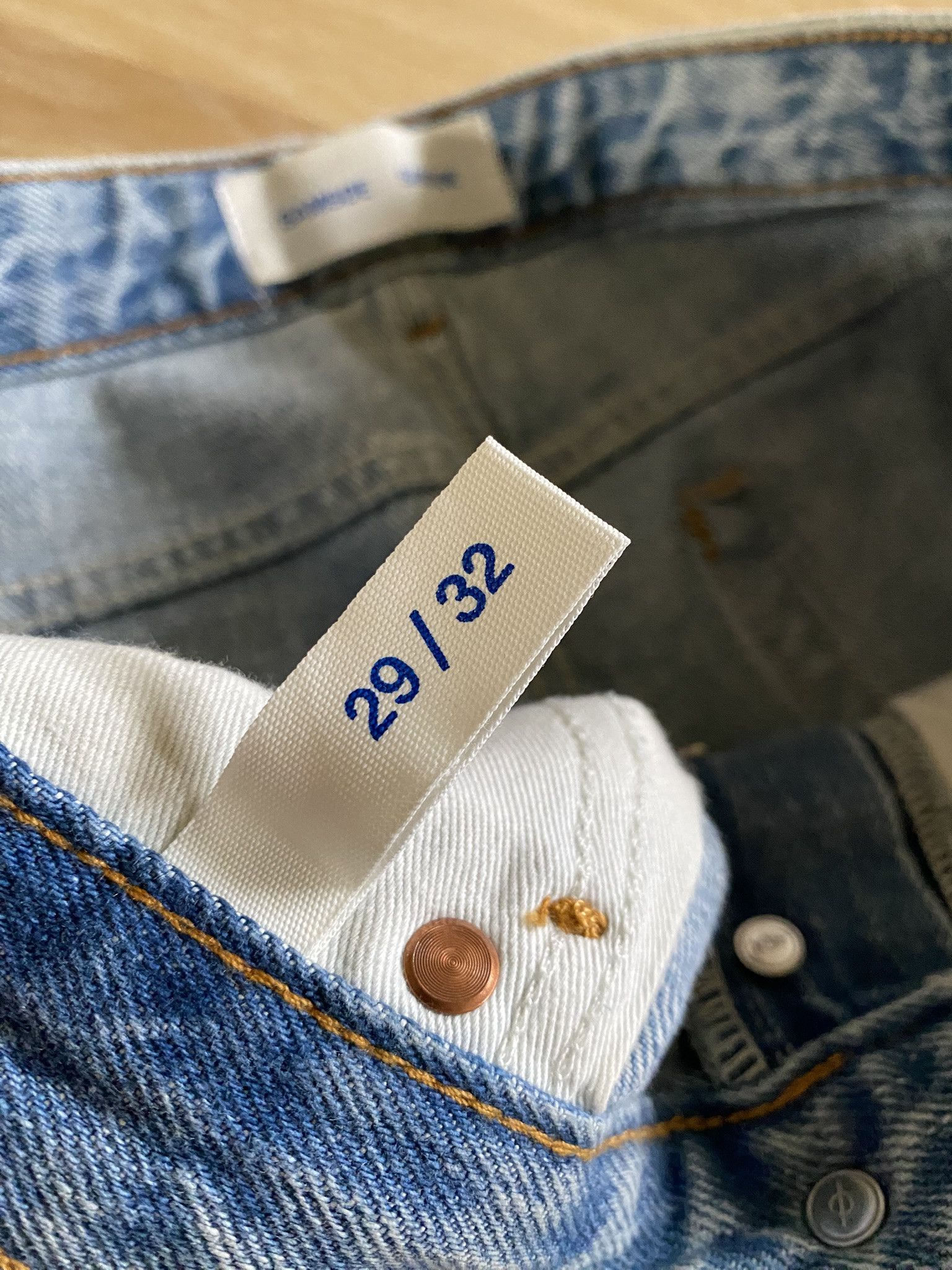 Samsoe Samsoe 29/32 - Light Heritage - Eddie Jeans Size US 29 - 6 Thumbnail