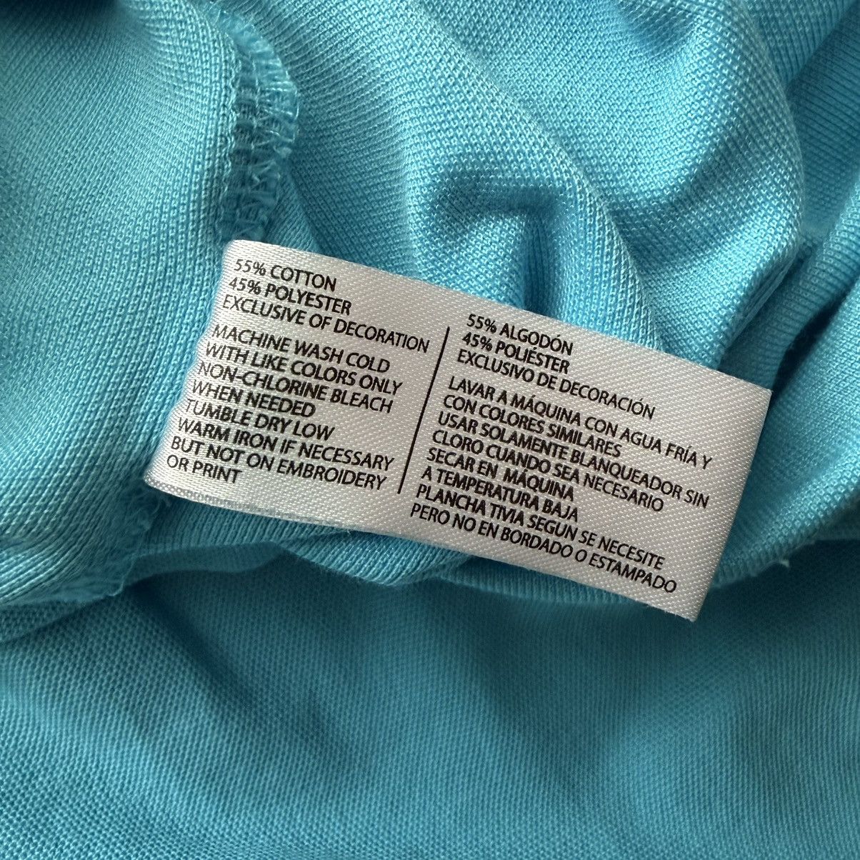 U.S. Polo Assn. U.S. Polo Assn Performance Pique Polo Mens XL Turquoise Size US XL / EU 56 / 4 - 4 Thumbnail