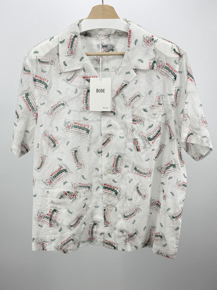 Bode Wrigley Gum Shirt Size US XL / EU 56 / 4 - 1 Thumbnail
