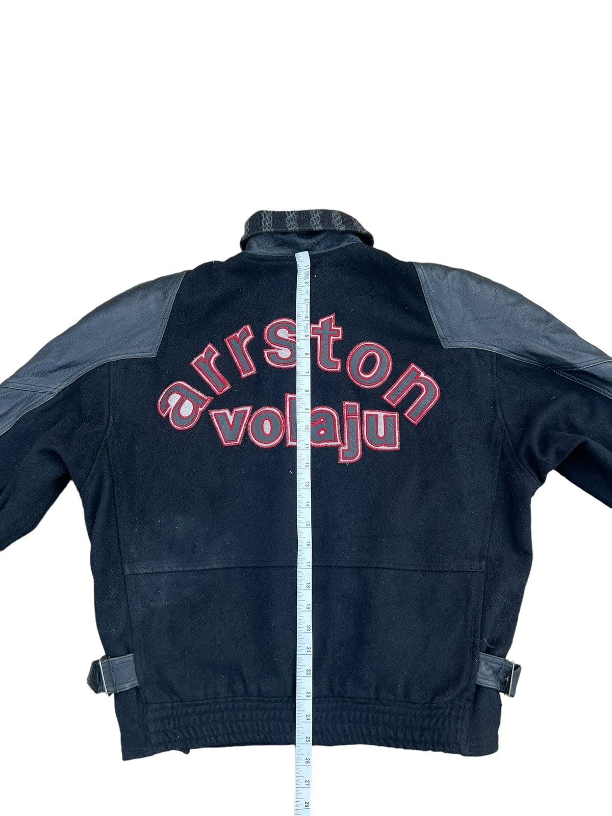 Leather Vintage Arrston Volaju Japan Distress Hybrid Leather Jacket Size US M / EU 48-50 / 2 - 5 Thumbnail