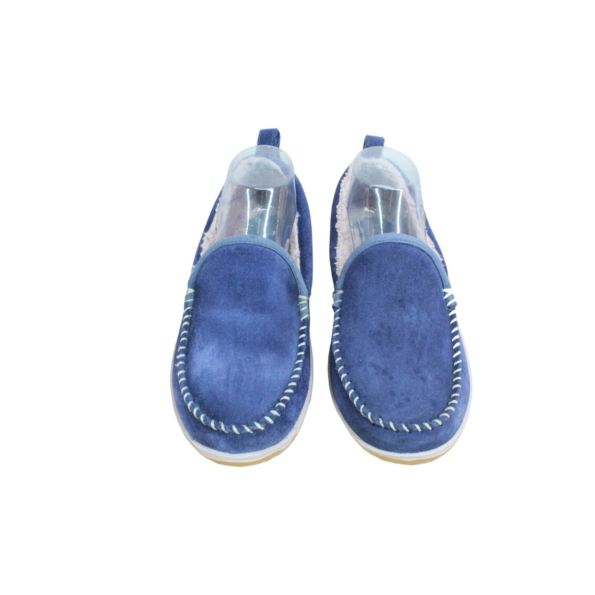 L.L. Bean LL Bean Purple Suede Fleece Lined Mountain Moccasin Slippers Size US 8 / IT 38 - 5 Thumbnail