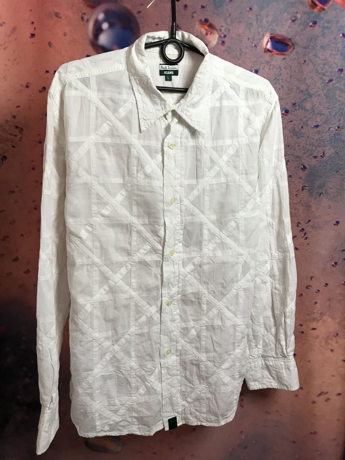 Paul Smith × Vintage Paul Smith vintage luxury shirt Size US L / EU 52-54 / 3 - 2 Thumbnail
