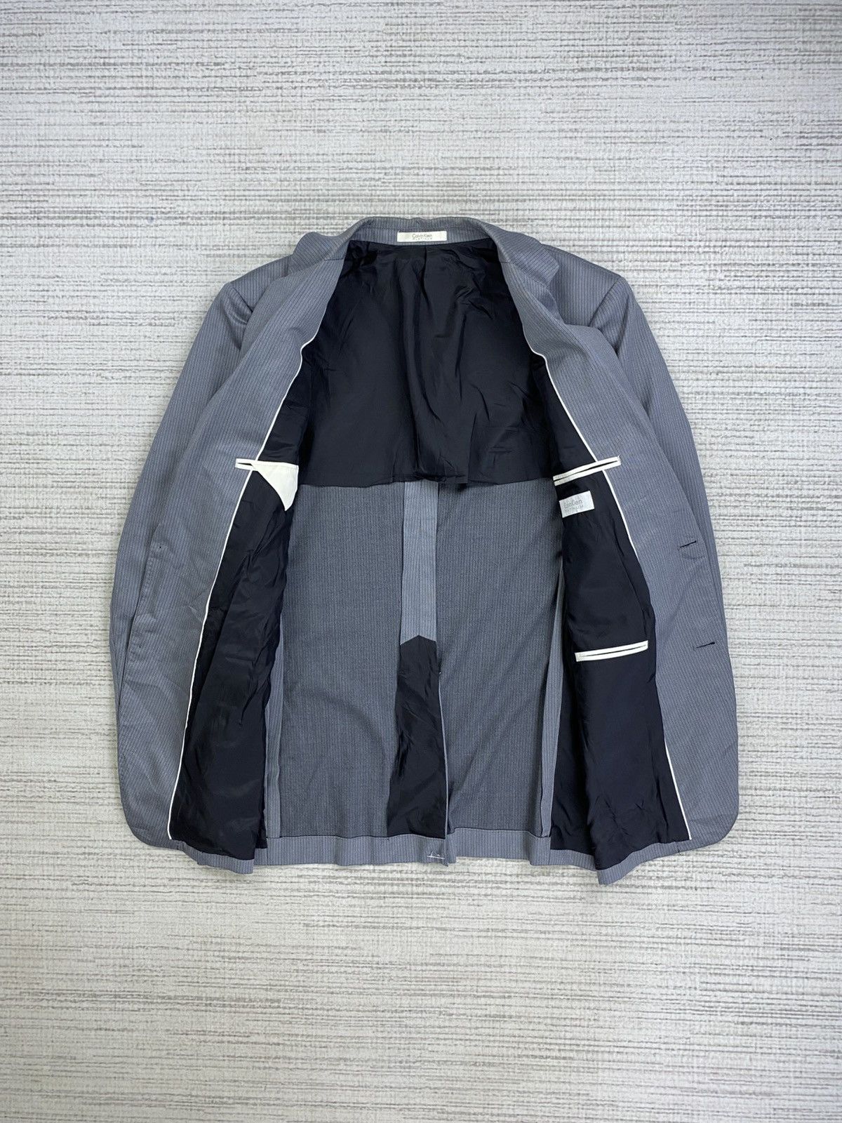 Calvin Klein × Japanese Brand × Vintage Vintage Calvin Klein Platinum Double Button Blazer Jacket Size US M / EU 48-50 / 2 - 5 Thumbnail