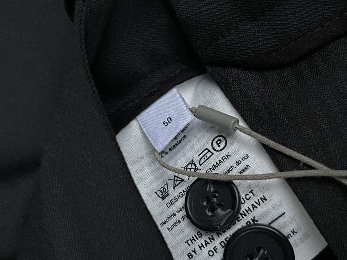 Han Kjobenhavn !DS! AW22 Han Kjobenhavn Wool Flared Black Trousers Size US 34 / EU 50 - 17 Thumbnail