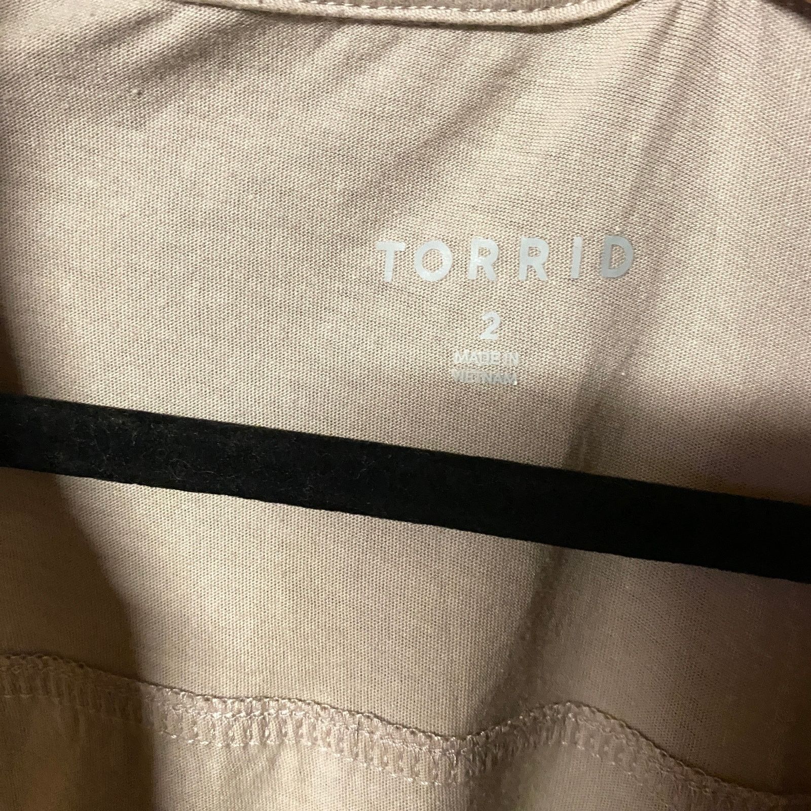 Torrid NWT Torrid Tea Stain Heritage Jersey Long Sleeve Tee 2 2X Size XXL / US 16-18 / IT 52-54 - 7 Thumbnail