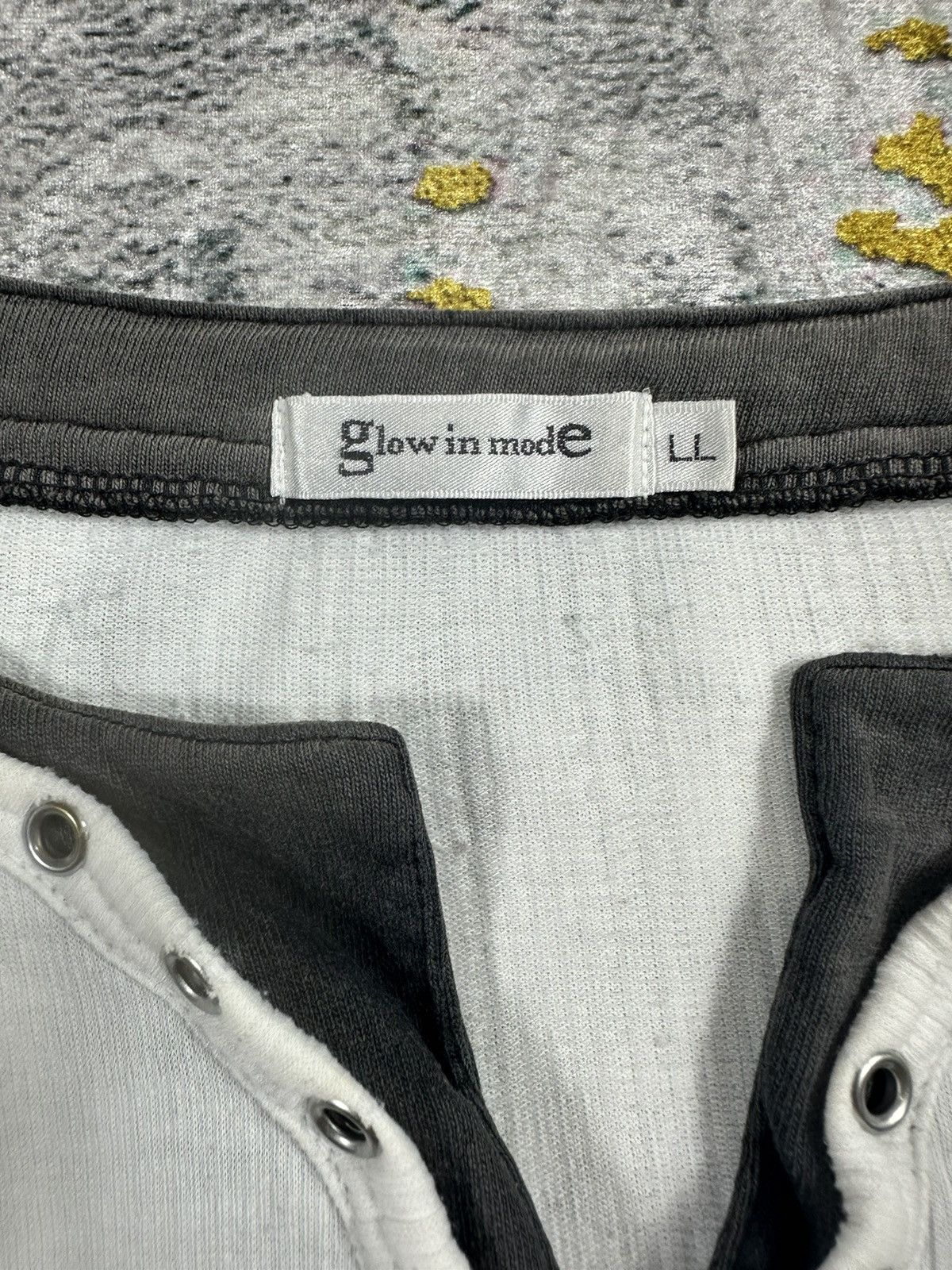 Le Grande Bleu (L.G.B.) GLOW IN MODE DOUBLE LAYER TSHIRT IFSIXWASNINE LGB STYLE Size US XL / EU 56 / 4 - 5 Thumbnail