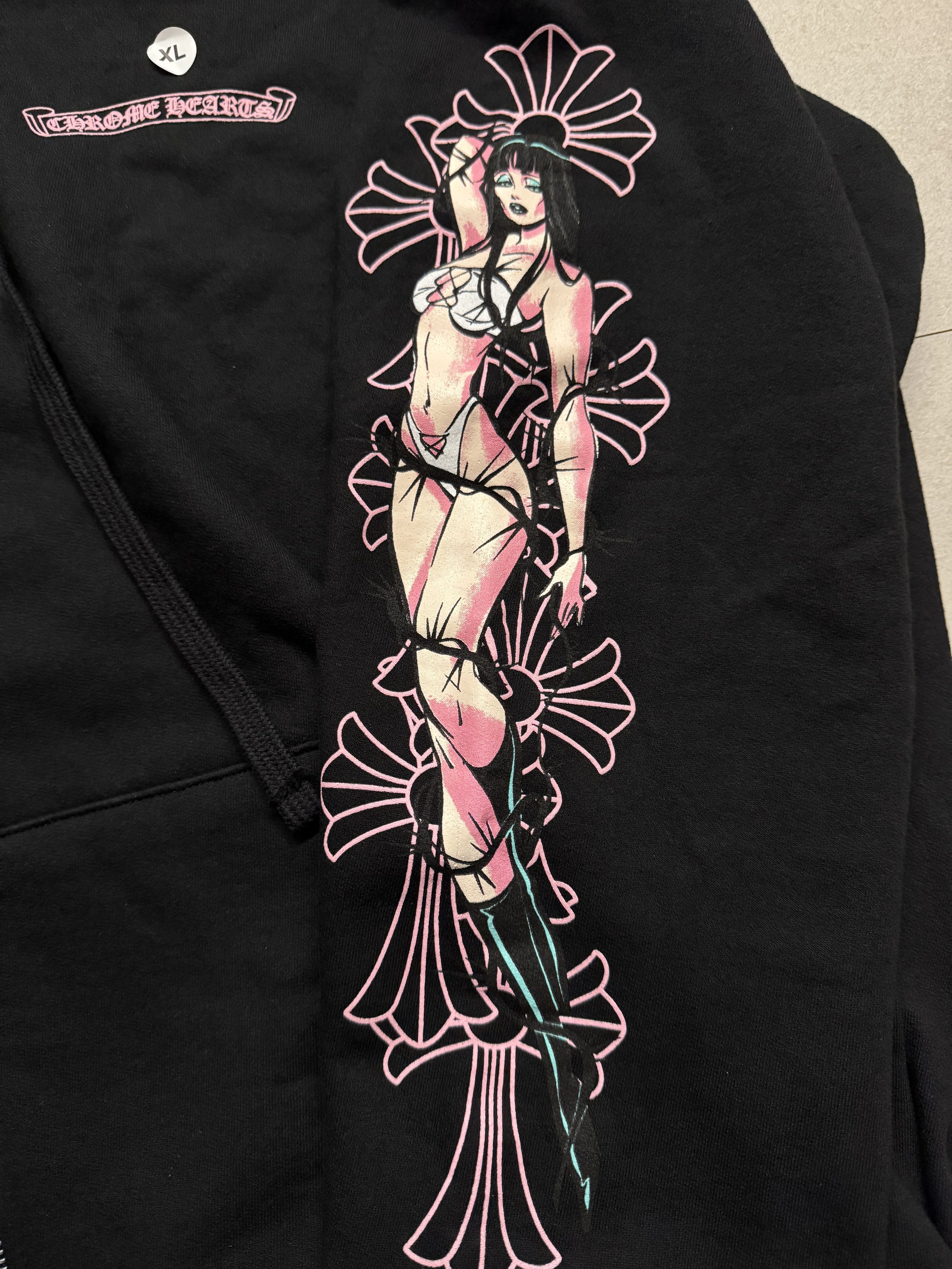 Chrome Hearts Chrome Hearts Deadly Doll Zip Up Hoodie Size US XL / EU 56 / 4 - 3 Thumbnail
