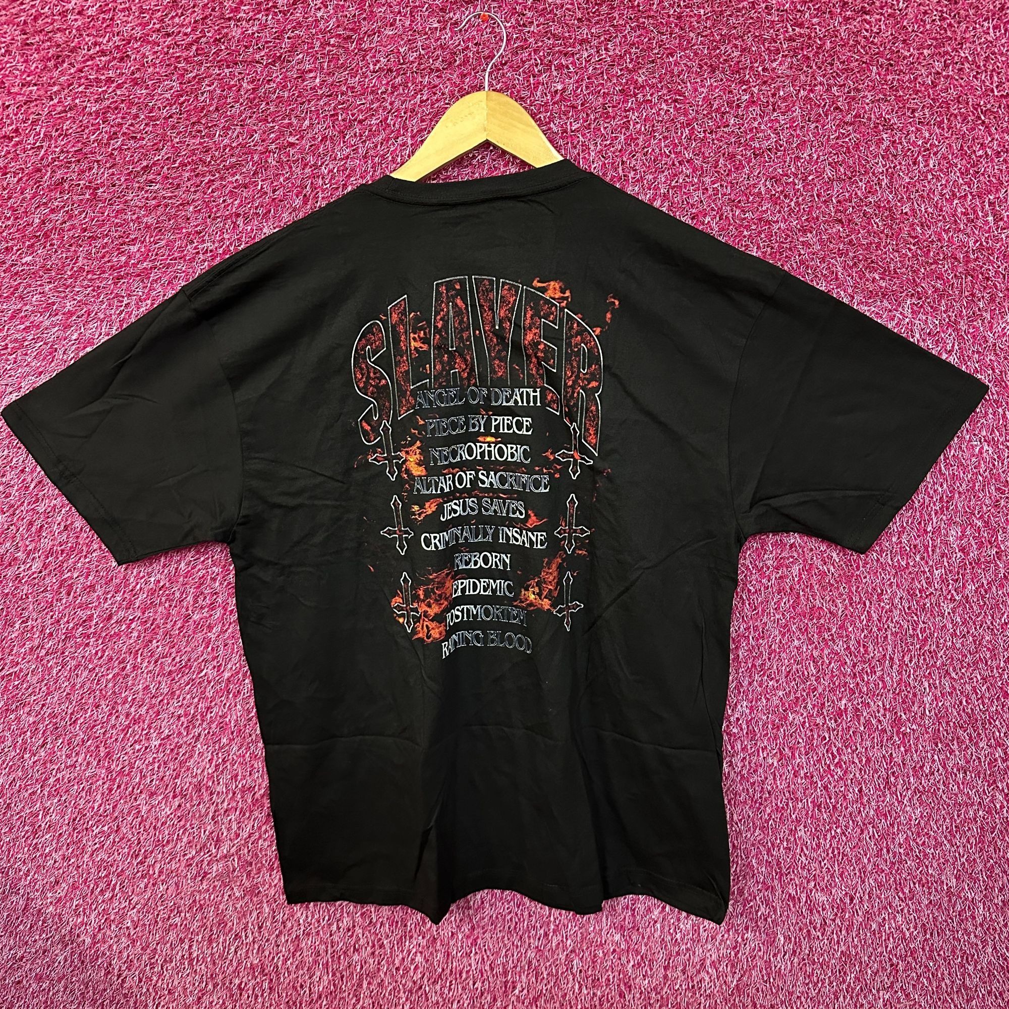 Band Tees × Slayer Slayer Reign in Blood Metal Rock Tshirt size XL Size US XL / EU 56 / 4 - 3 Thumbnail