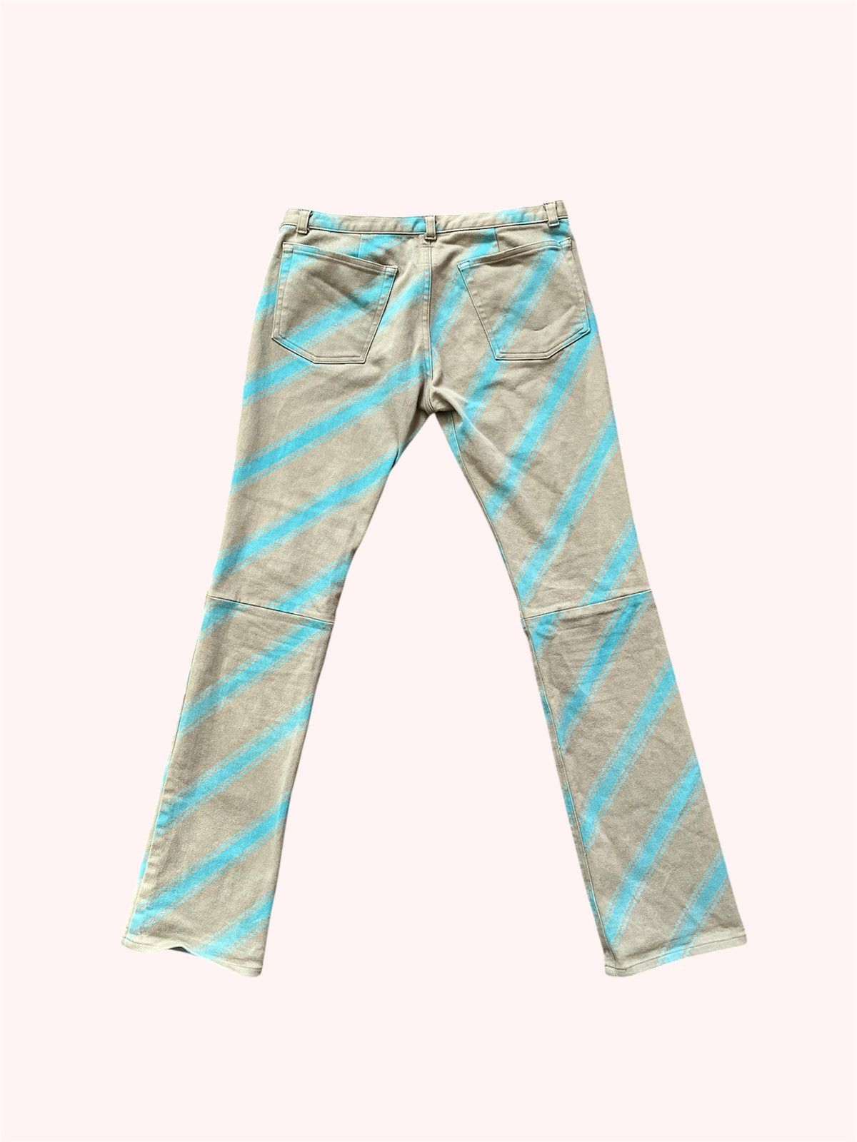 Undercover AW01 D.A.V.F Striped Pants Size US 31 - 2 Thumbnail