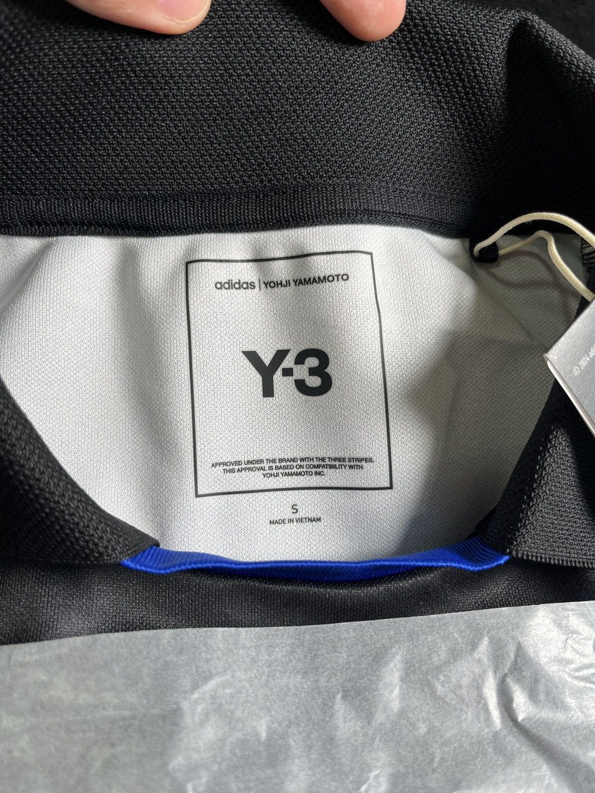 Adidas × Y-3 × Yohji Yamamoto adidas JFA Y-3 oversize Long Sleeves Tee Size US S / EU 44-46 / 1 - 10 Thumbnail