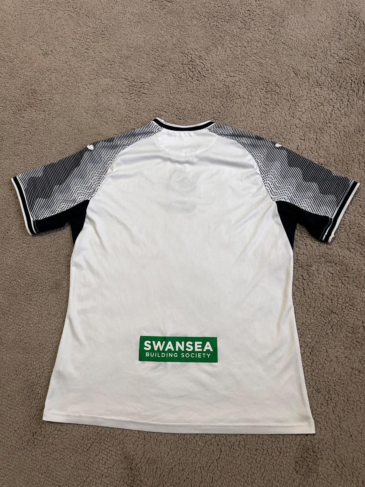 Joma Swansea City 2023/24 Home Football Soccer Jersey Joma Shirt Size US XL / EU 56 / 4 - 7 Thumbnail