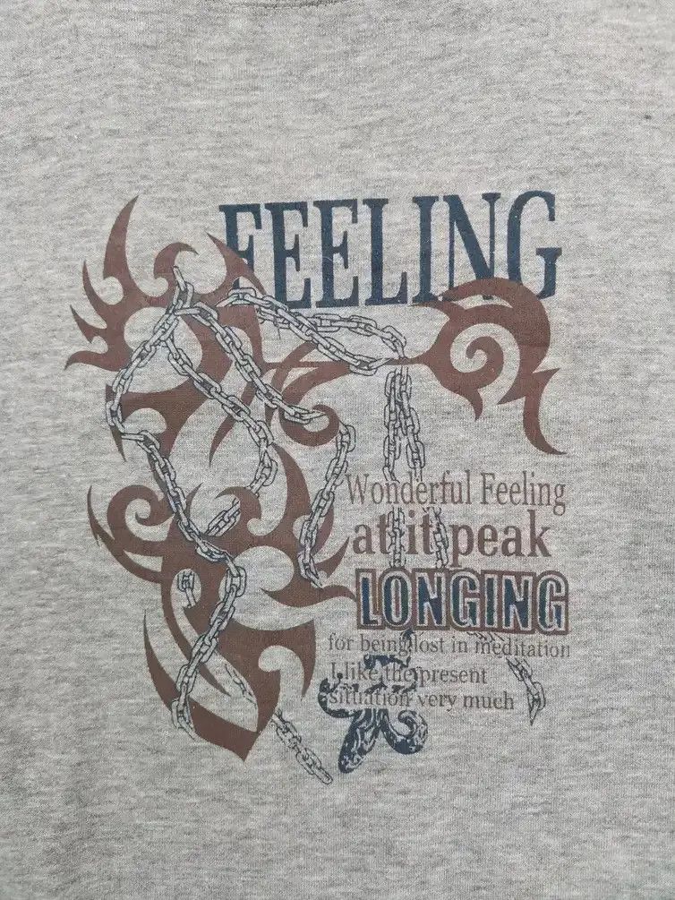 Japanese Brand Wonderful Feeling Longing Big Logo Sweatshirt Size US XL / EU 56 / 4 - 3 Thumbnail