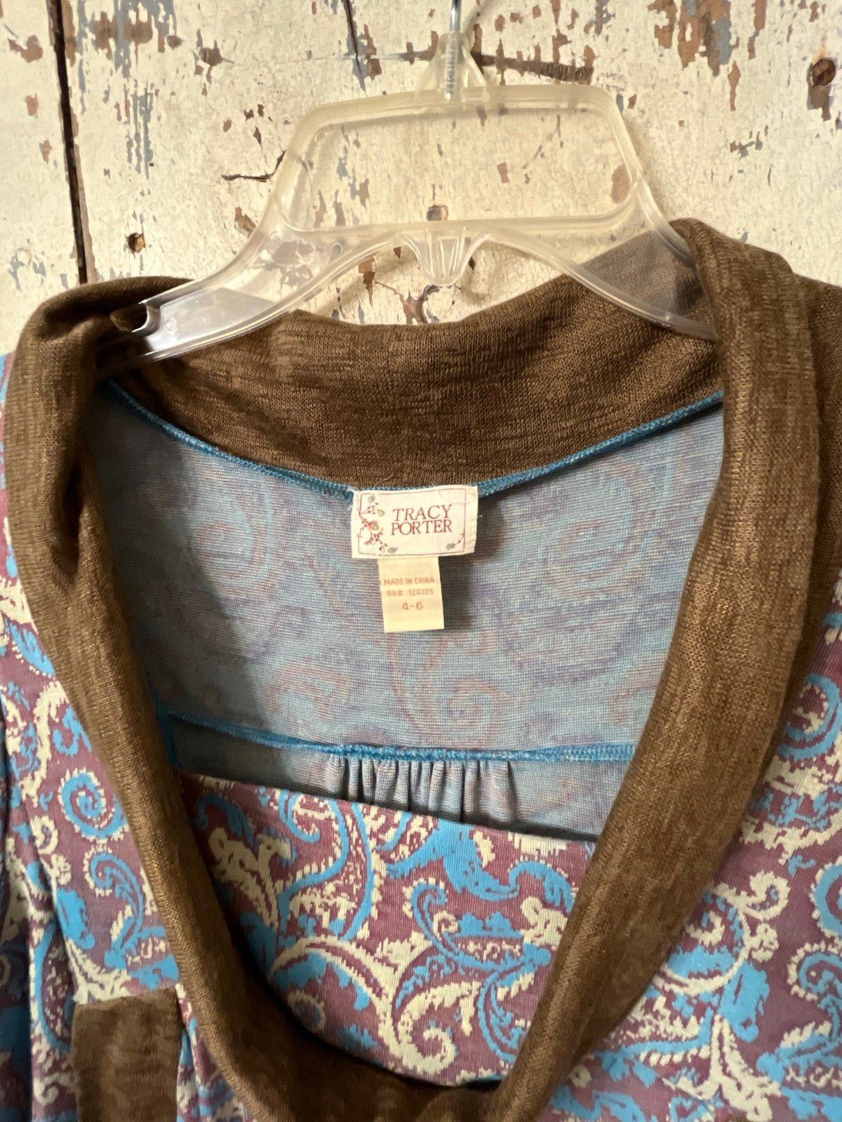 Designer Tracy Porter women's tunic dress size 4/6, size Small Size S / US 4 / IT 40 - 4 Thumbnail