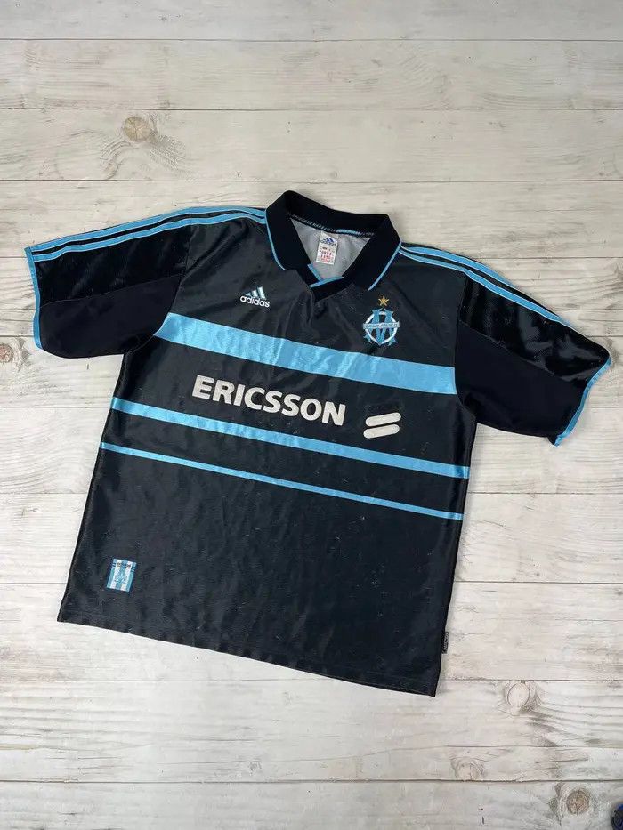 Adidas Adidas Olympique Marseille 1999 2000 Third Shirt Jersey Size US XL / EU 56 / 4 - 1 Thumbnail