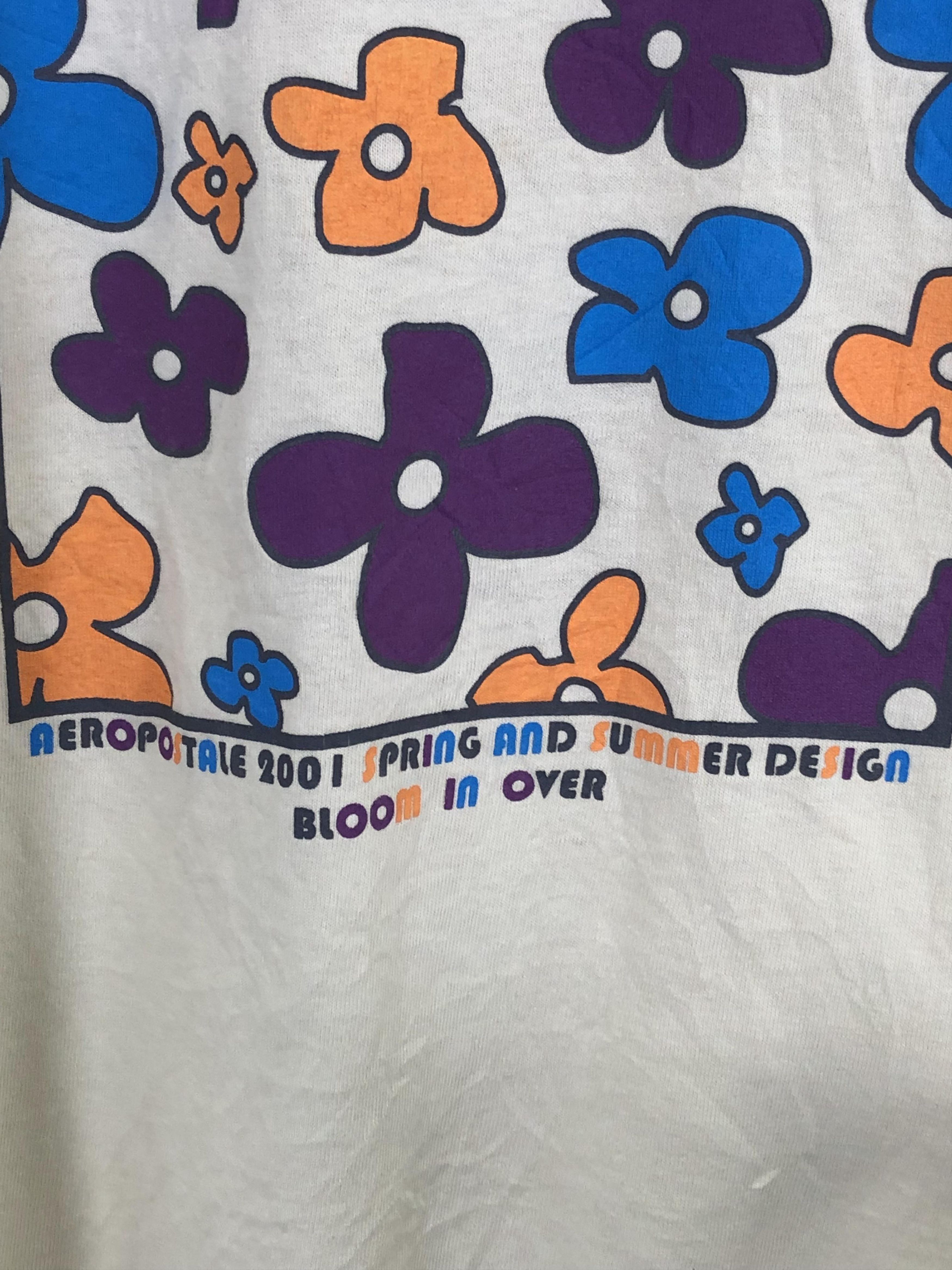 Anvil Vintage 90s Summer And Spring Design By Anvil Tee TA0365 Size US M / EU 48-50 / 2 - 10 Thumbnail