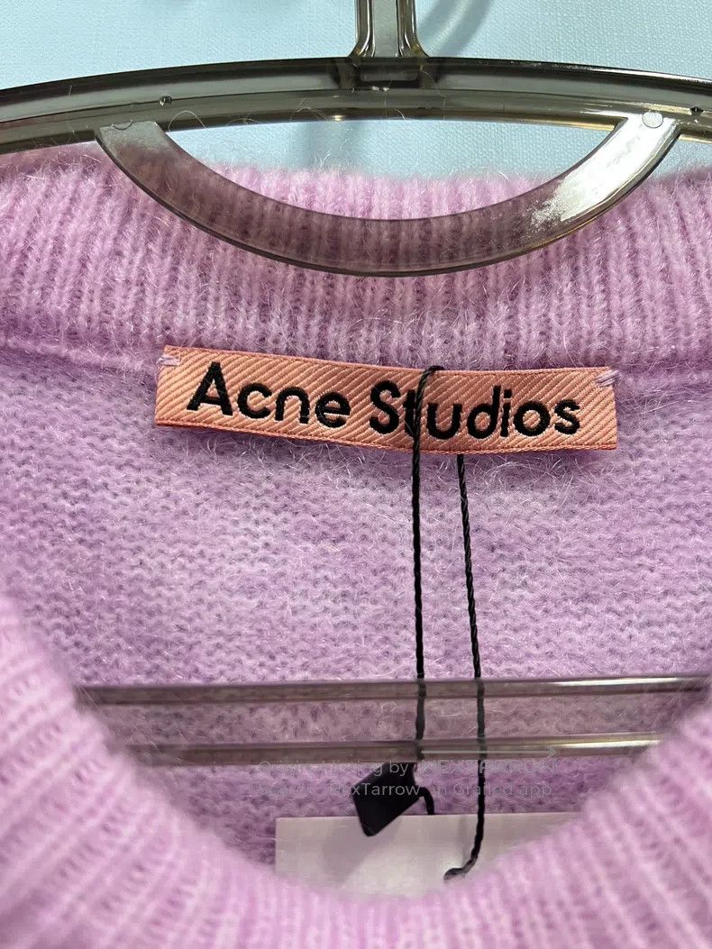 Acne Studios Acne Studios Solid color wool mohair sweater Size XXS / US 00 / IT 34 - 3 Thumbnail
