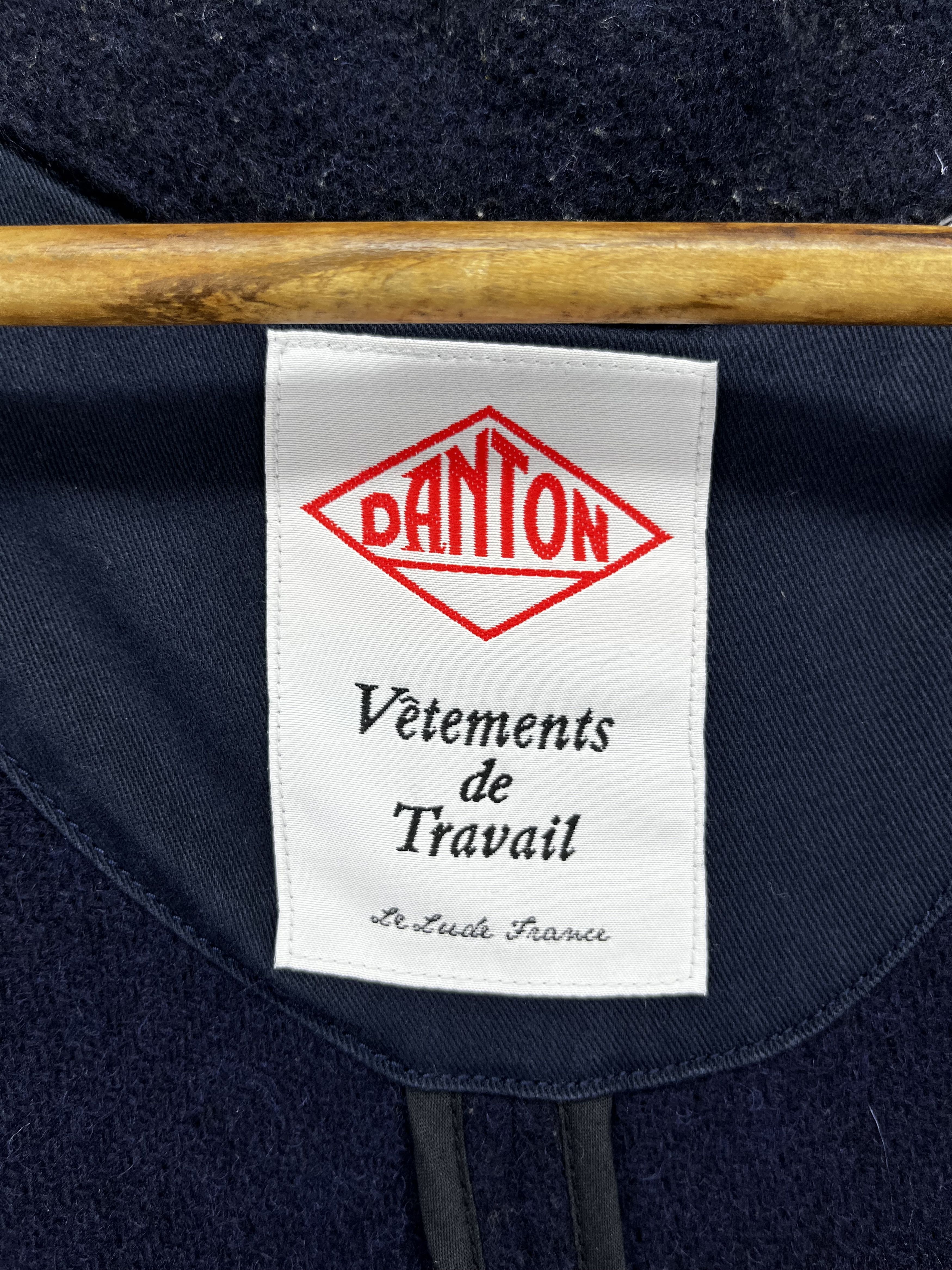 Danton Vintage Danton Rare Fleece Button Up Jacket Size XS / US 0-2 / IT 36-38 - 7 Thumbnail