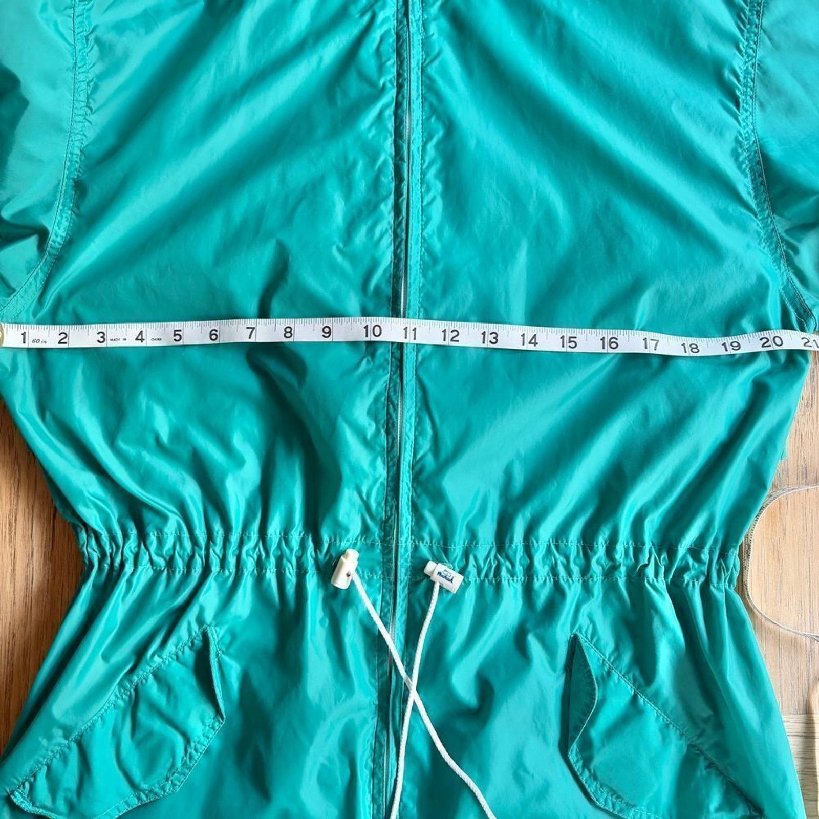 Woolrich Woolen Mills WOOLRICH Vintage Jade Green Lightweight Hooded Jacket SM-MED Size S / US 4 / IT 40 - 15 Thumbnail