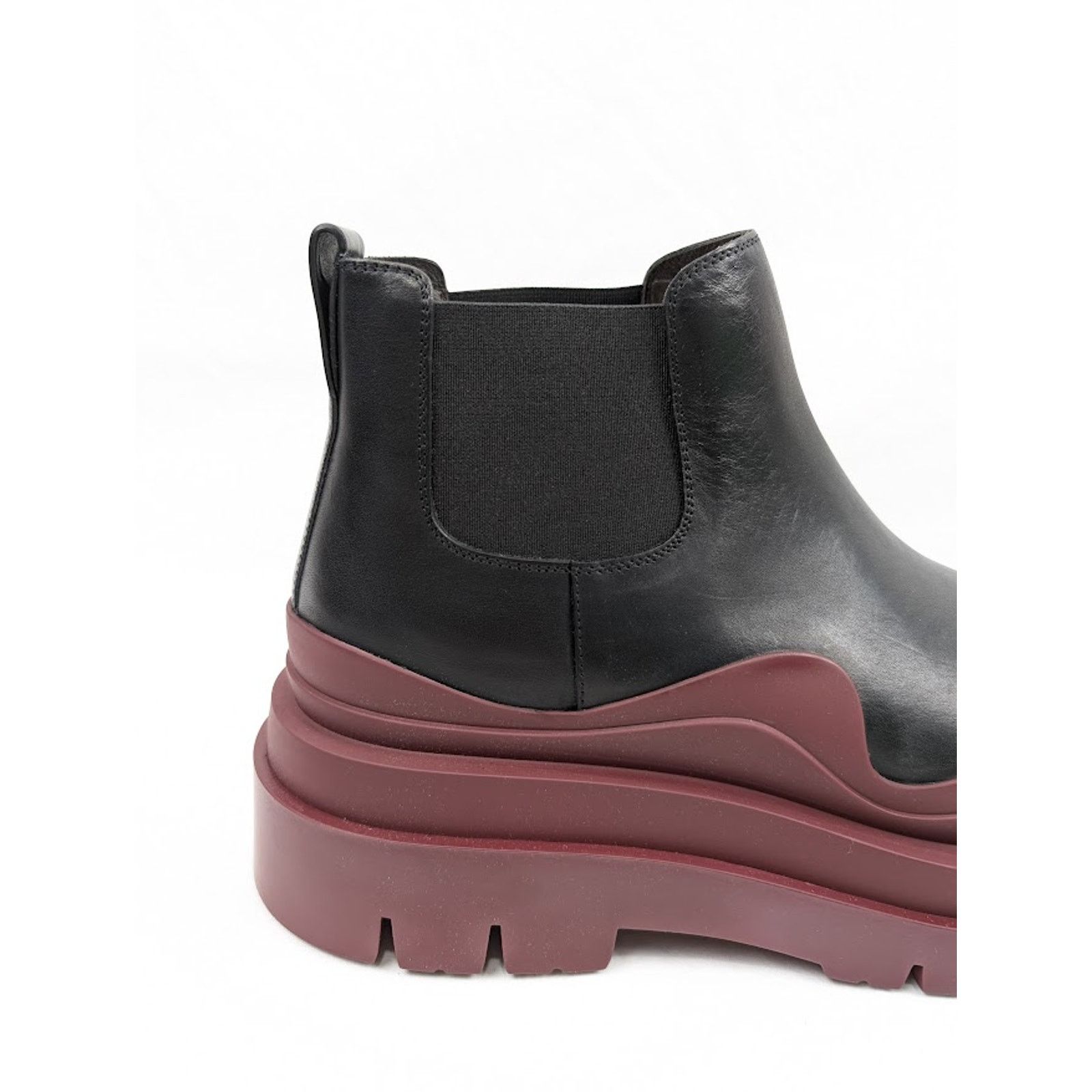 Bottega Veneta o1rshd1 Military Calf Tire Boots in Black Size US 10.5 / EU 43-44 - 5 Thumbnail