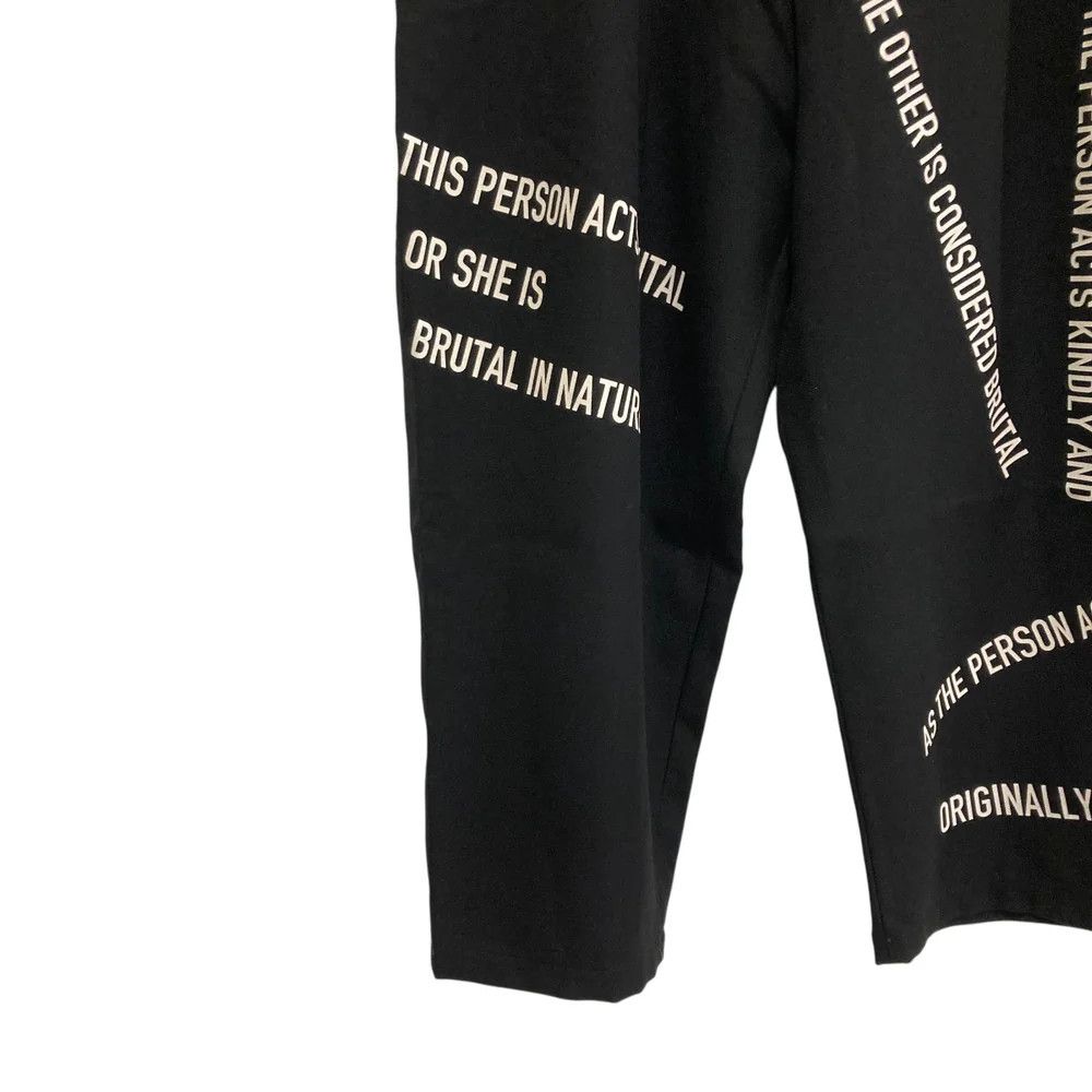 Yohji Yamamoto Yohji Yamamoto pour homme/ 21AW/2-pleat message pants Size US 36 / EU 52 - 4 Thumbnail