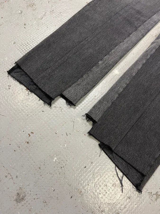 Maison Margiela × Vintage SS2021 Maison Margiela Black Destructured Denim Jeans Size US 30 / EU 46 - 7 Thumbnail