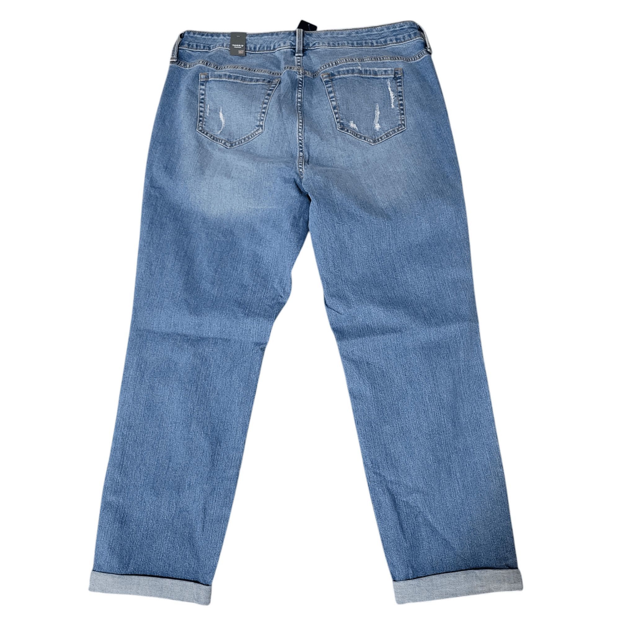 Torrid Torrid Perfect Boyfriend Ankle Vintage Stretch Jeans 16T Size 38" / US 16 / IT 52 - 5 Thumbnail