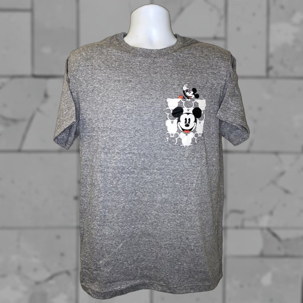 Disney Disney Mens Gray Short Sleeve Mickey Mouse T-Shirt Size L Size US L / EU 52-54 / 3 - 1 Thumbnail