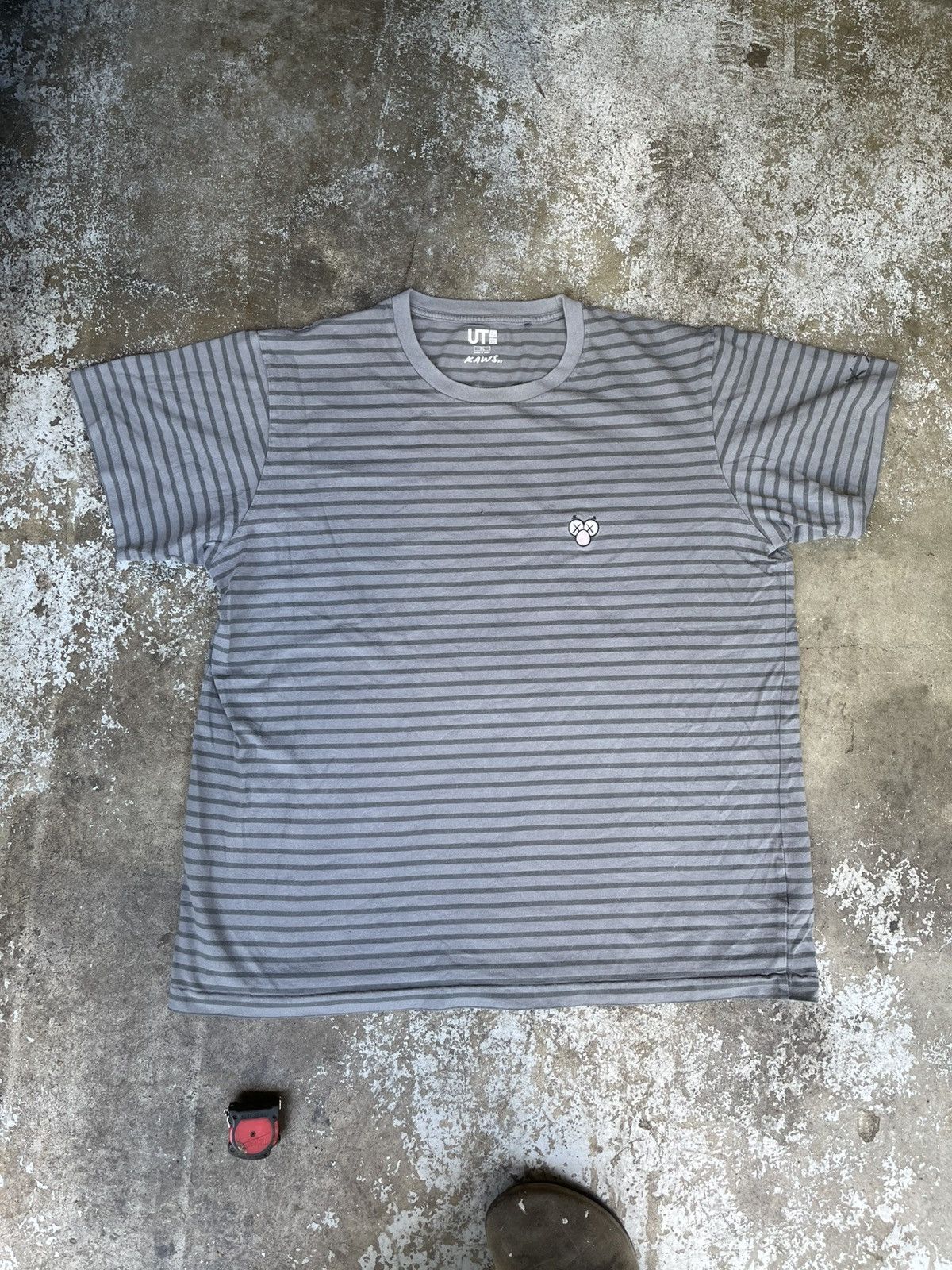 Kaws Kaws Uniqlo Bff Striped Shirt Size US XL / EU 56 / 4 - 4 Thumbnail