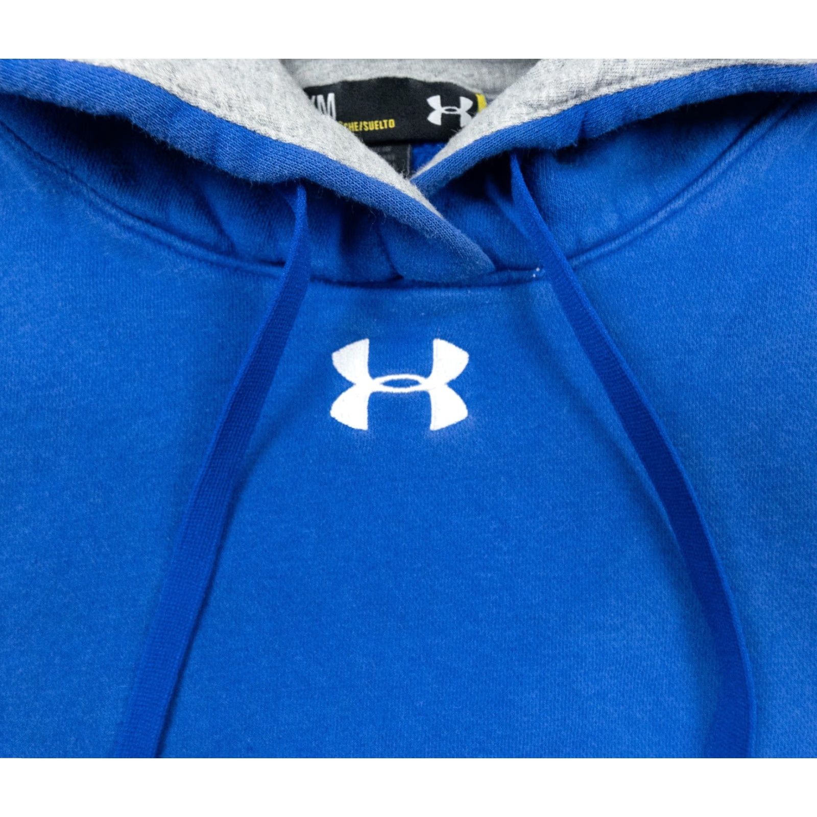 Under Armour VINTAGE Under Armour Hoodie Shirt Adult Medium Gray Embroidered Logo 90s Event? Size US M / EU 48-50 / 2 - 3 Thumbnail