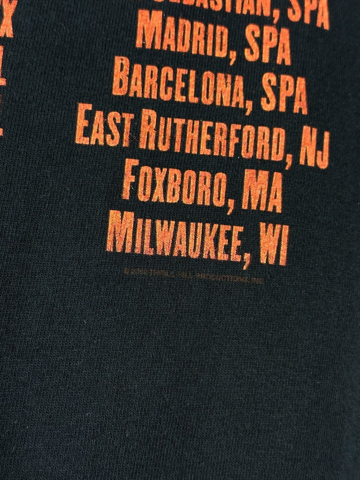Band Tees Vintage Bruce Springsteen And The Street Band Tour T-Shirt Size US XL / EU 56 / 4 - 11 Thumbnail