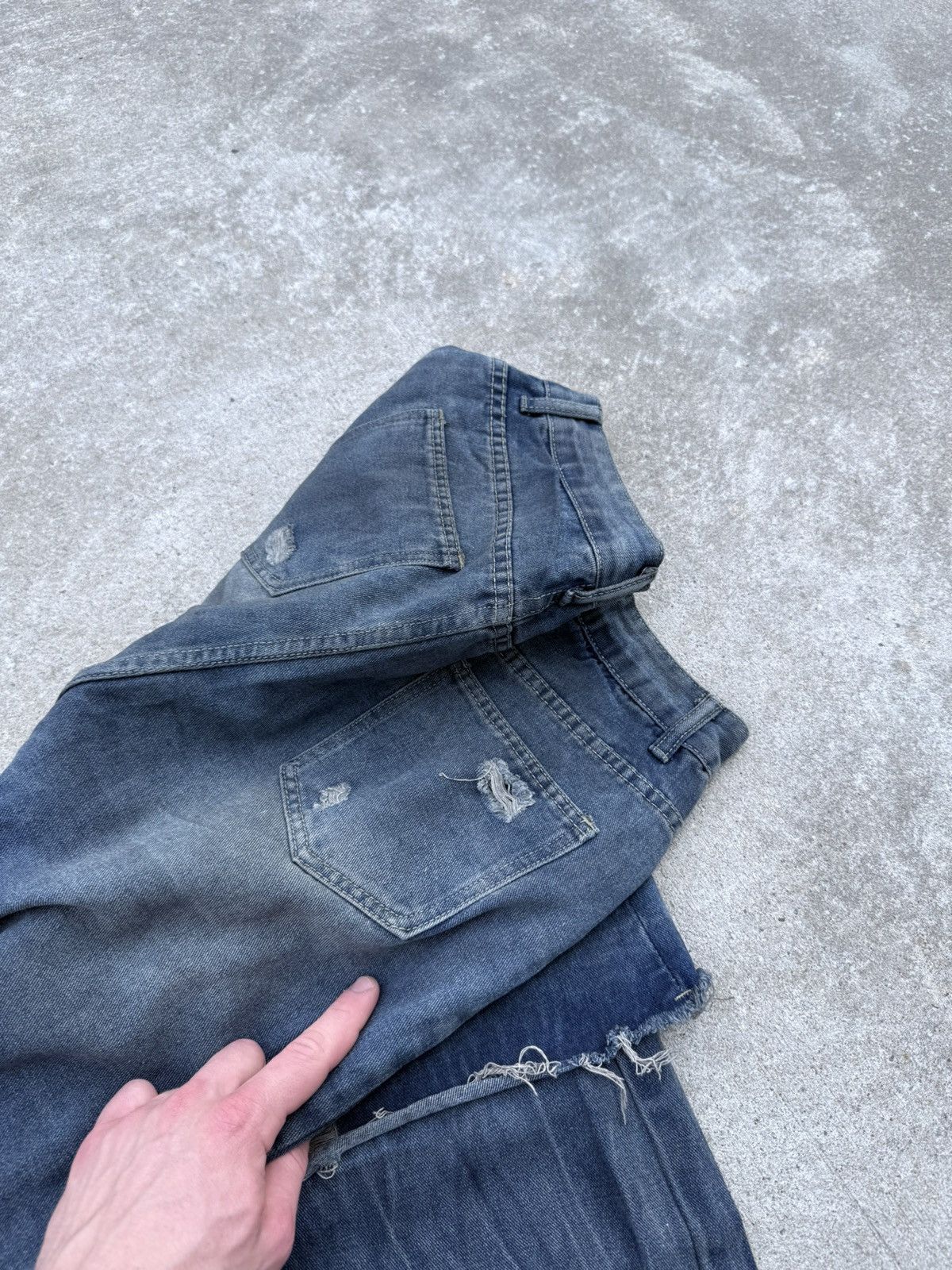 Other Vintage y2k streetwear swag track wide custom buggy jeans Size US 34 / EU 50 - 8 Thumbnail