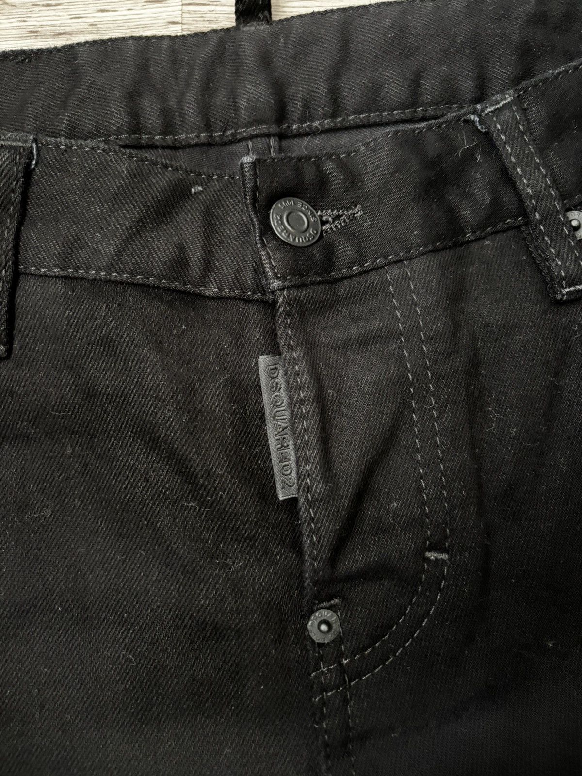 Dsquared2 Dsquared2 “Cool Girl” Cropped Jeans – Black, Made in Italy Size 27" / US 4 / IT 40 - 6 Thumbnail