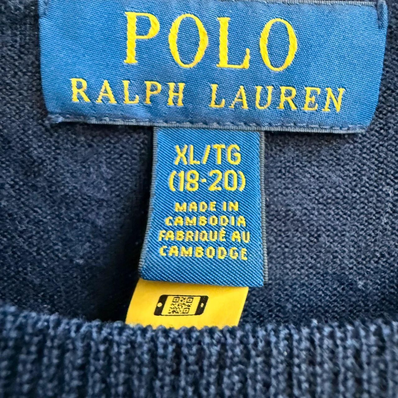 Polo Ralph Lauren Ralph Lauren Wool Jumper Navy Preppy Size US M / EU 48-50 / 2 - 4 Thumbnail