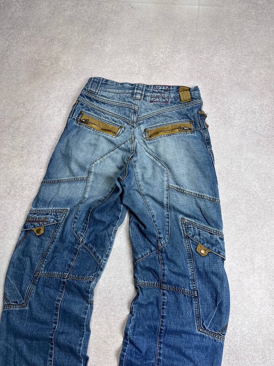 Vintage Vintage Jetlag Crazy Avantgarde Baggy Denim Jeans Cargo 32 Size US 32 / EU 48 - 10 Thumbnail