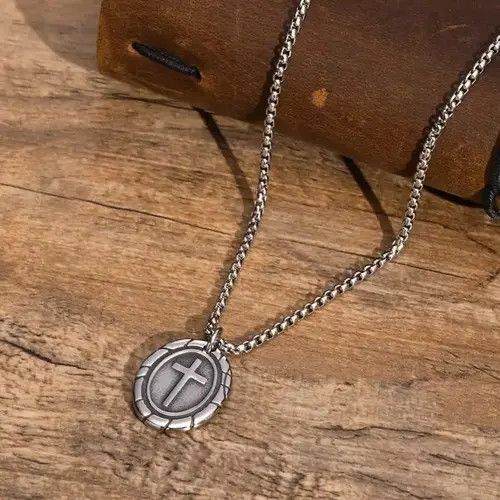 Vintage Cross Pendant Necklaces Size ONE SIZE - 1 Thumbnail