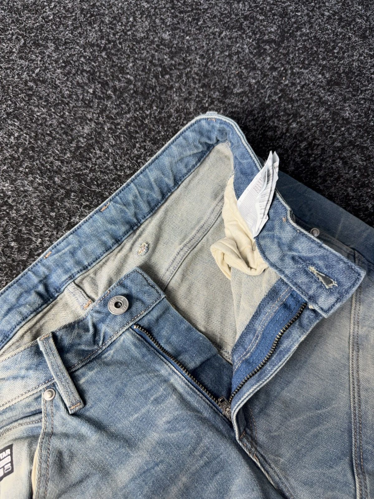 G-Star Vintage Retro Y2K 00s G-Star RAW Denim pants Jeans Size 26" / US 2 / IT 38 - 8 Thumbnail
