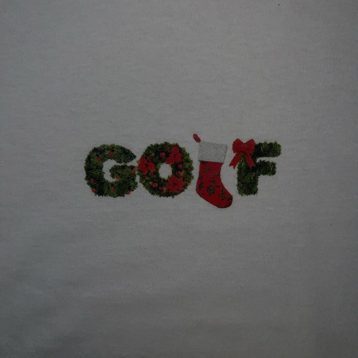 Golf Wang Golf Wang Xmas tee Size US XL / EU 56 / 4 - 2 Thumbnail