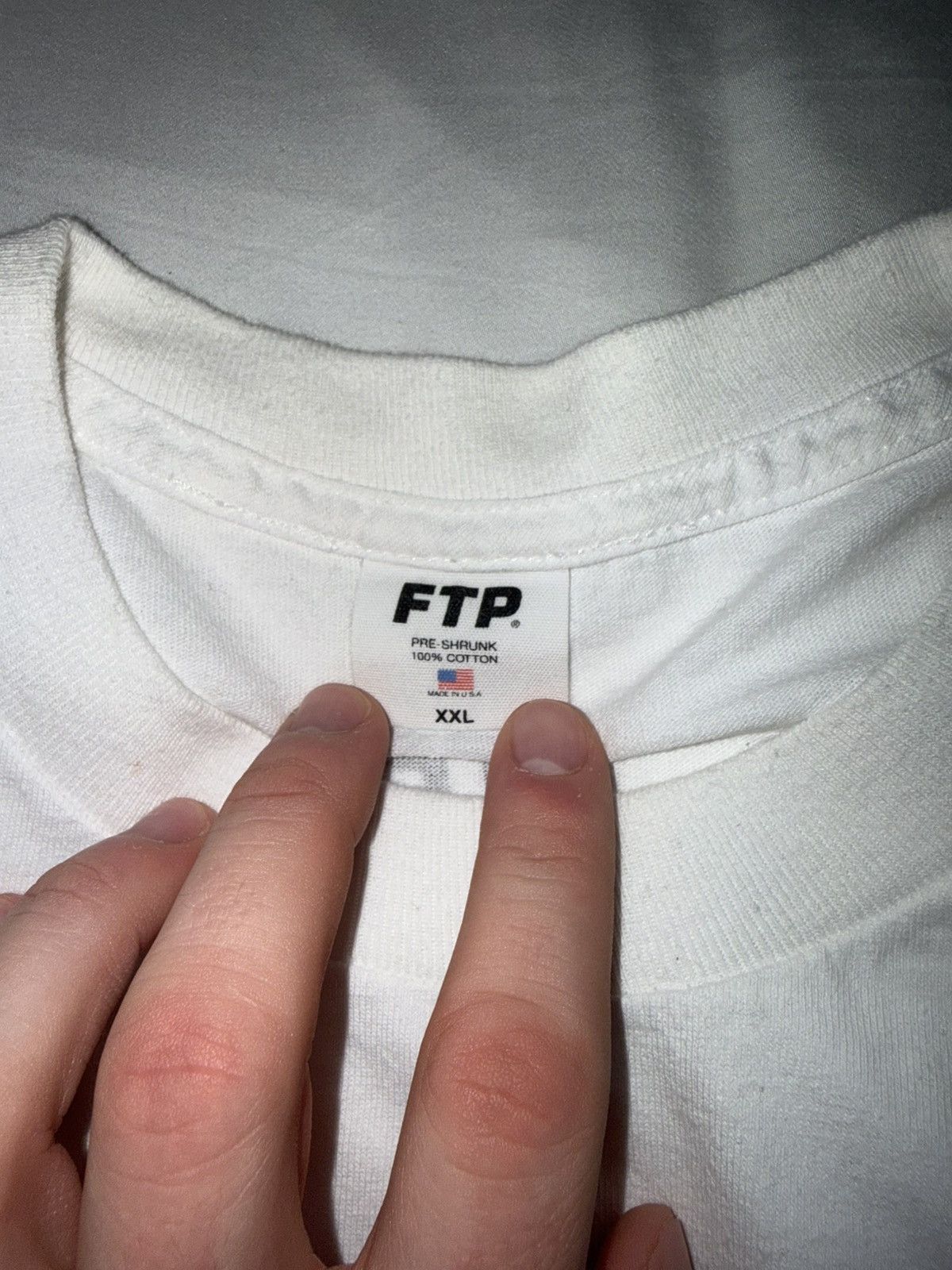 Fuck The Population FTP ARCHIVE TEE SS20 WHITE XXL Size US XXL / EU 58 / 5 - 4 Thumbnail
