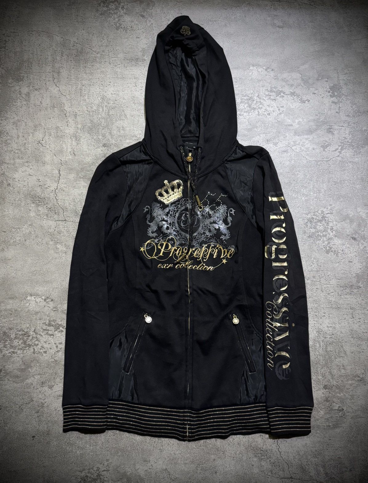 Japanese Brand Y2k EXR IFSIXWASNINE STYLE ZIP HOODIE Size US M / EU 48-50 / 2 - 1 Thumbnail