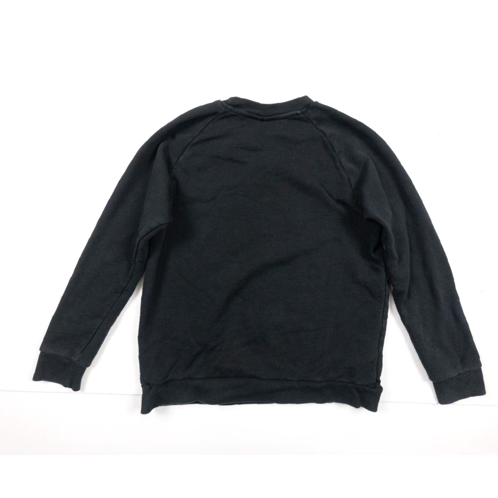 Adidas VINTAGE Adidas Sweatshirt Adult Medium Black Trefoil Warm-Up Crew Neck Mens Size US M / EU 48-50 / 2 - 5 Thumbnail