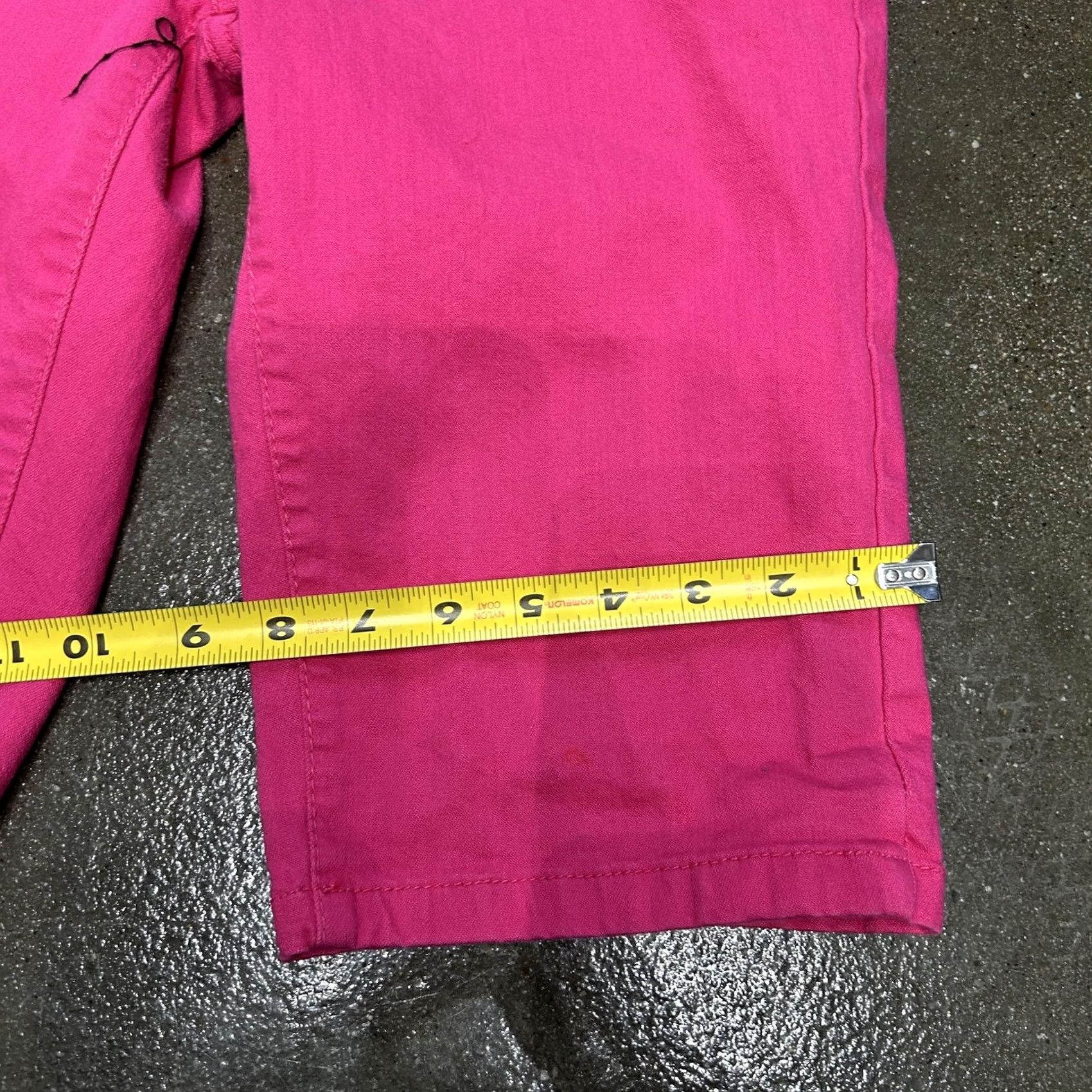 Southpole VINTAGE South Pole Bermuda Shorts 9 Pink Embroidered Back Pockets Casual Size 30" / US 8 / IT 44 - 6 Thumbnail