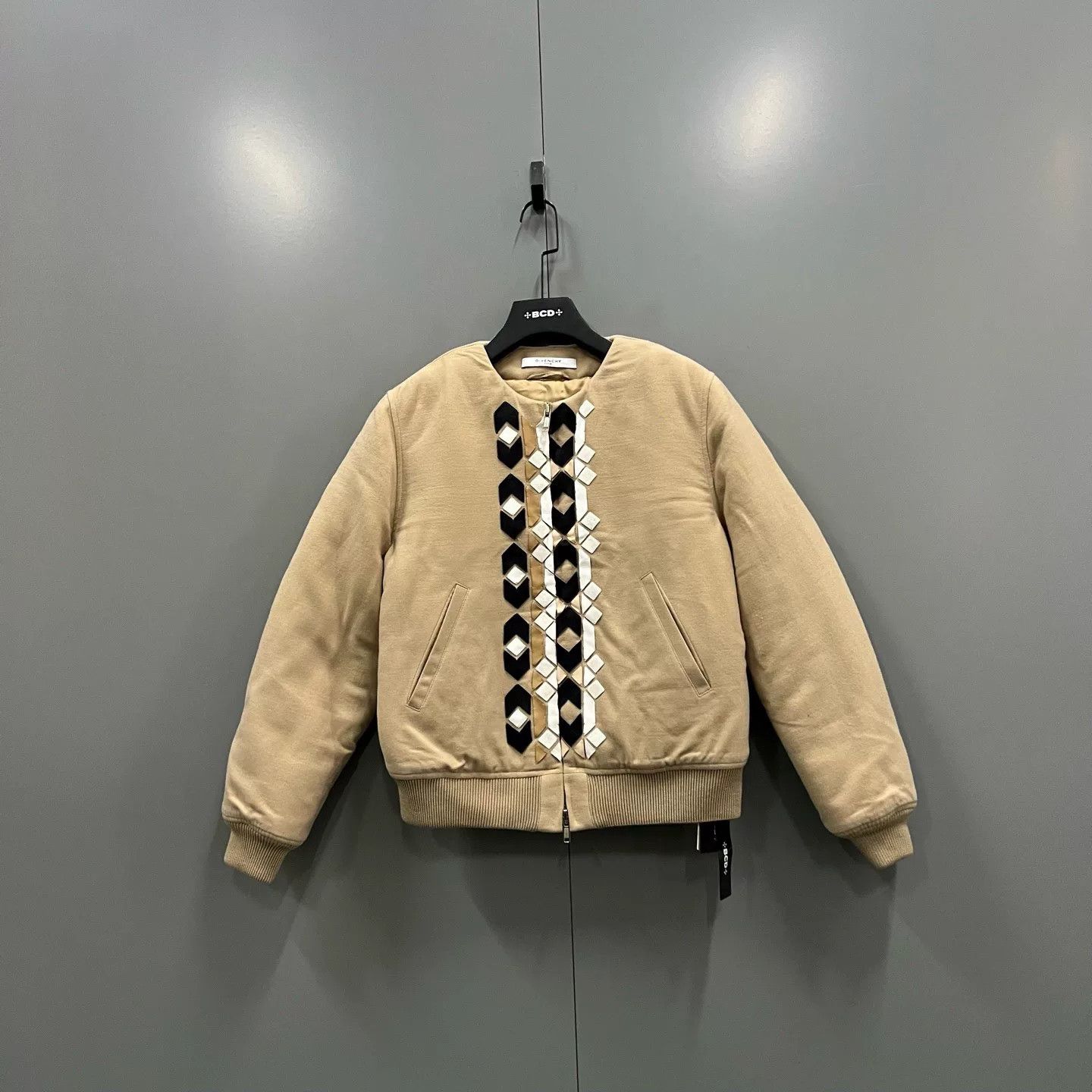 Givenchy Geometric Pattern Cotton Jacket Size 38