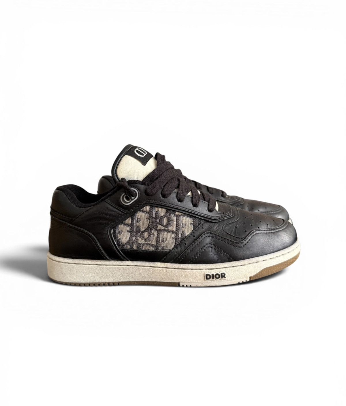 Dior Dior B27 Oblique leather sneakers Size US 6.5 / EU 39-40 - 2 Thumbnail