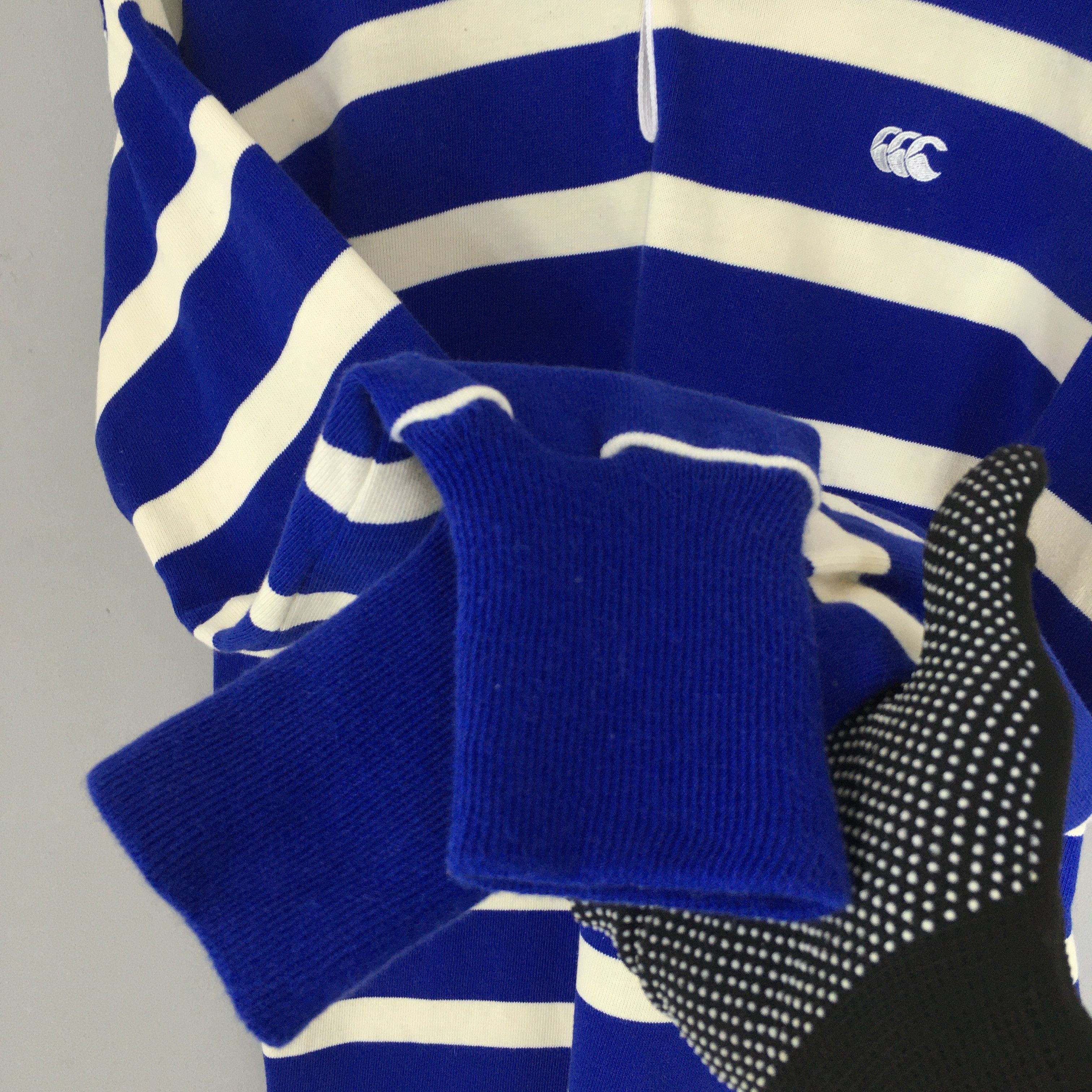 Canterbury of New Zealand Vintage 90s Canterbury Of New Zealand Striped Rugby Shirt Size US M / EU 48-50 / 2 - 4 Thumbnail