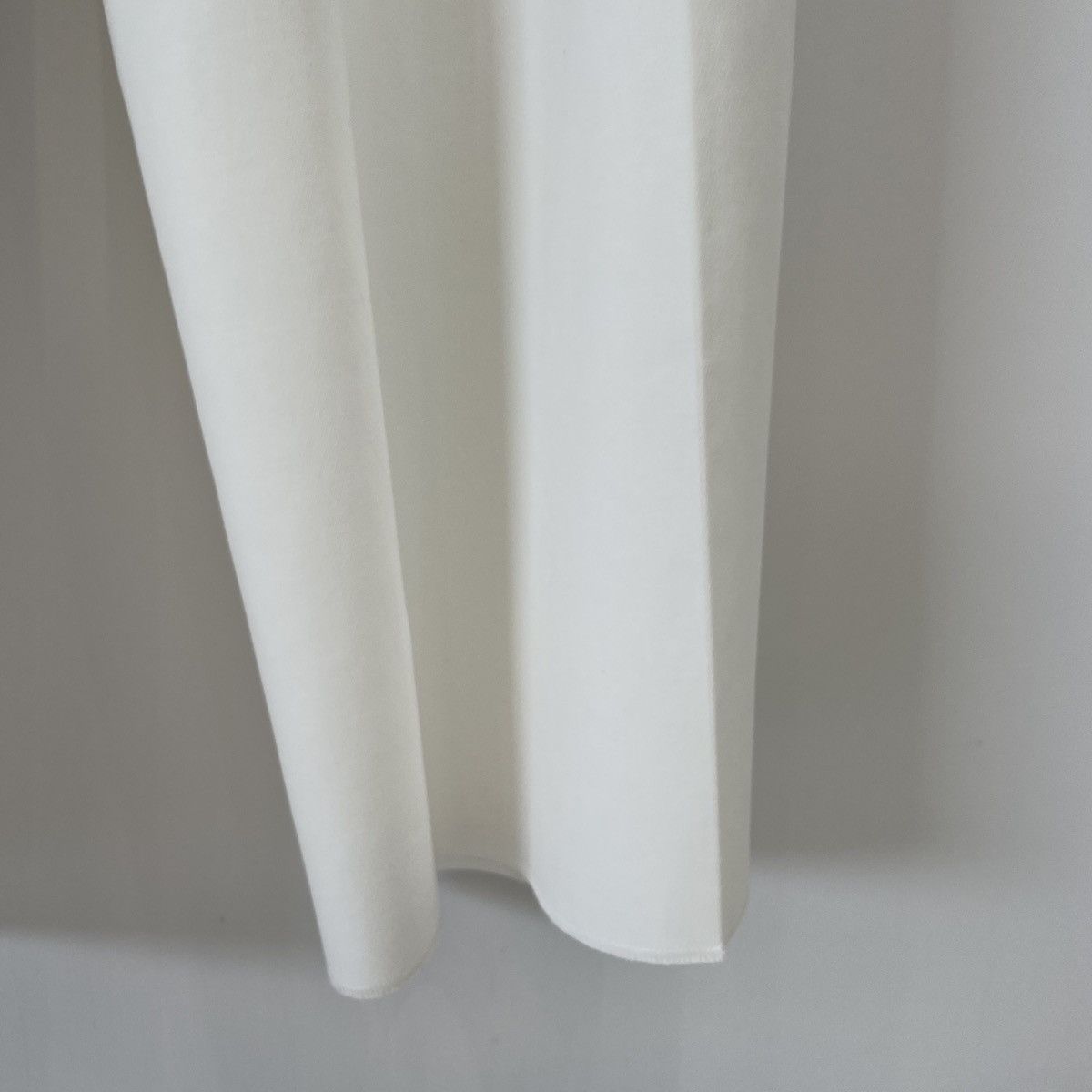 Max Mara Maxmara White Cotton Wide-leg Casual Dress Pants K26WX Size 25" / US 0 / IT 36 - 4 Thumbnail