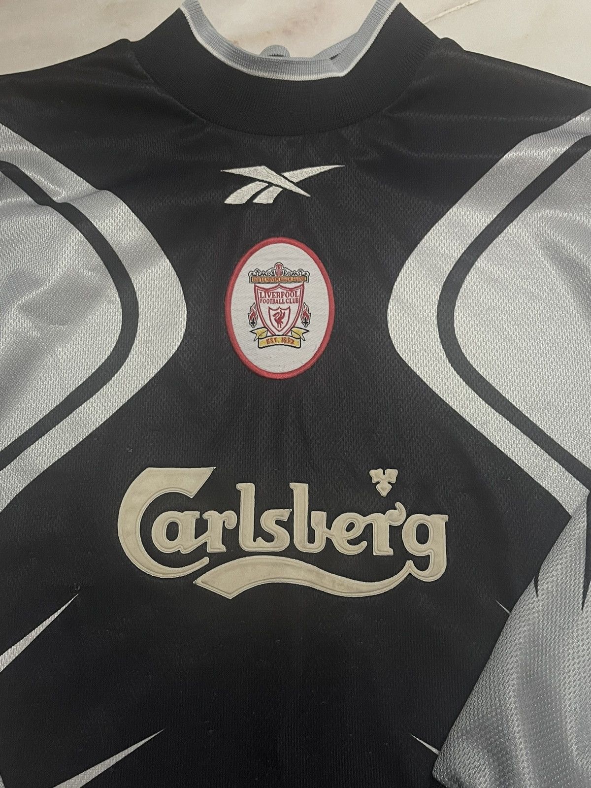 Other × Reebok × Retrofit Liverpool Jersey Keeper 1999-2000 Rare Size US M / EU 48-50 / 2 - 2 Thumbnail