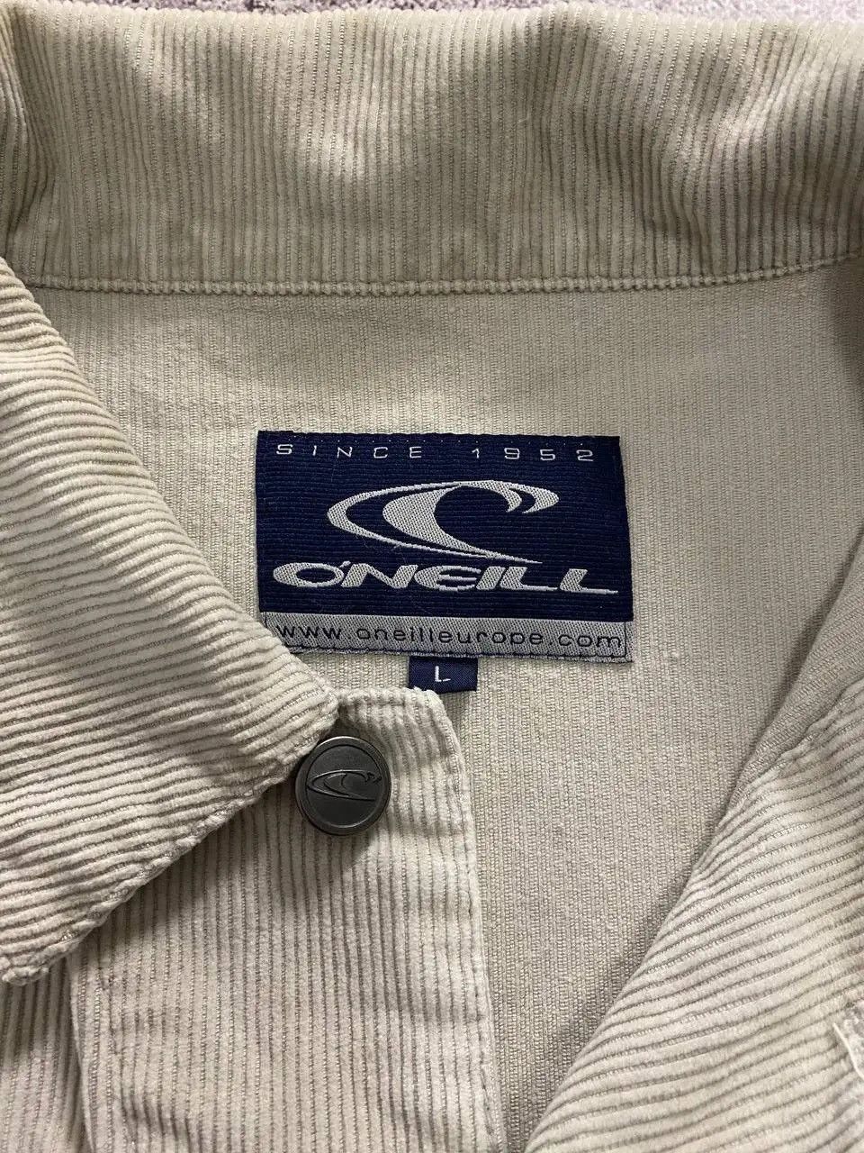 O'Neill × Vintage ONEILL VINTAGE 90s EMBROIDERED LOGO CORDUROY JACKET RARE Size US L / EU 52-54 / 3 - 8 Thumbnail