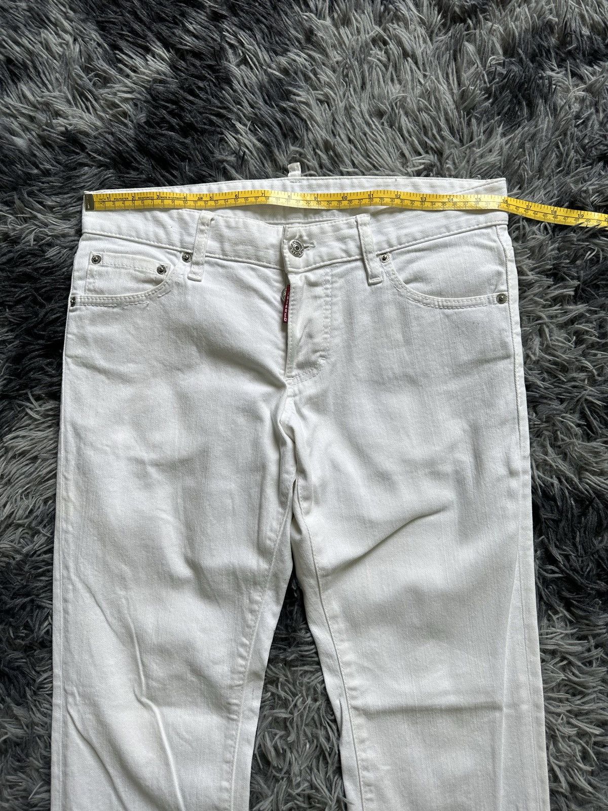 Dsquared2 [32 x 37] SS14 Dsquared White denim Made in Italy 7 pocket Size US 32 / EU 48 - 10 Thumbnail